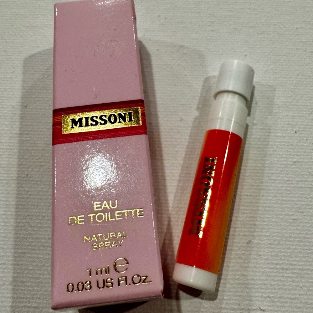 Missoni Eau de Toilette Sample Atomizer - NEW in BOX